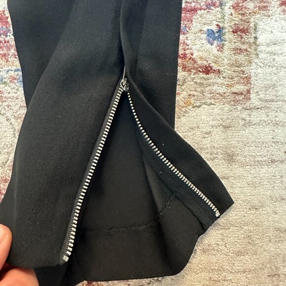 Zadig & Voltaire Women's Black Straight Pants Size 40 In Great Shape! - Picture 6 of 6